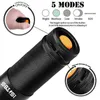 Big Promotion LED Flashlight 5 Modes 5000 Lumens Zoomable Ultra Bright CREE XM-L T6 LED Torch 18650 Battery + Charger