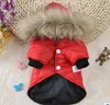 Pet Dog Winter Clothes Dog Warm Coat Puppy Cotton Jacket Hot Sale Hooded Dog Cotton Costumes