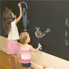 Chalkboard Wall Stickers Blackboard Black Chalk Board Sticker 45x200cm Mini Portable Decal Peel & Stick on wall paper for kids Children