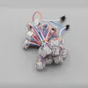 addressable DC5V 20mm UCS1903 rgb pixel led module light,digital full color 5050 SMD RGB LED Pixel Light,50modules/string,Waterproof IP68