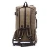 New Backpack Men Vintage Canvas Backpack bucket shoulder bag Large capacity man travel bag mountaineering Rucksacks4661341