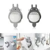 Soporte de montaje en pared para cepillo de dientes, organizador de baño con ventosa de Totoro, accesorios de herramientas familiares, 1 Uds.