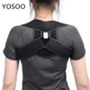 Réglable haut du dos épaule soutien Posture correcteur adulte enfants Corset colonne vertébrale orthèse ceinture arrière orthèses soutien du dos