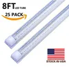 T8 8ft 72 Watt Integrated Tube Light V Shape LED Tube T8 4ft 5ft 6ft 8 ft Cooler Door Freezer LED Lighting