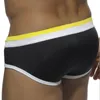 Low Rise Sexy Swimwear Men Patchwork Gay Bikini Swimsuit Male Swim Shorts Low Waist Swimming Briefs Swim Wear Board Shorts1