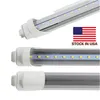 R17D led tube lights 8ft 4ft 5FT 6FT T8 Led bulb Light 110LM/W SMD 2835 Led Fluorescent Tubes Bulbs Light AC85-265V UL