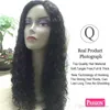 Meilleure Qualité Kinky Curly Lace Front Perruques 150% Densité Pas Cher Brésilienne Vierge de Cheveux Humains Lace Front Perruques Pour Les Femmes Noires