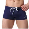 New Swimsuit men's swimming trunks Boxer Briefs Swimming Swim Shorts Trunks men swimwear Pants 2017 summer sexy beach shorts XL