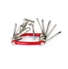 Cykel Multi Tools 11in1 Cykel Reparation Set Bike Repair Tool Kit Skiftnyckel Skruvmejsel Kedja Kolstål Bike Multifunktionsverktyg