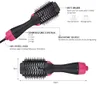 1000W Professionnel Hair Sèche-linge Brosse 2 en 1 Cheveux Coiffeurs Cur, Combinaison électrique Sèche-cheveux avec des brosses à cheveux Roller Styler pour femme