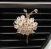 Ballet menina clipe de ventilação ar perfume fragrância ambientador dança aroma decoração acessório interior do carro233n