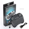 Teclado para jogos Rii i8 mini mouse sem fio 24g portátil touchpad bateria recarregável Fly Air Mouse controle remoto com 7 cores 6906271