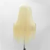 150 Density Brazilian Blonde Human Hair Lace Front Wigs 13x4 Color 613 Straight Thick Glueless With Baby Hair8687980