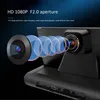 DVRS ANSTAR 8 "Touch 3G 4G Android WiFi GPS Full HD 1080p Video Recorder Dual Lens Registrar Dash Cam Bluetooth ADAS CAR DVR Camera