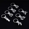Fashion Zinc Alloy Metal Car key ring keyring keychain key chain Car Styling for auto 1 3 5 7 X Key Holder