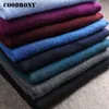 COODRONY Sweater Men 2018 Autumn Winter Plus Size Knitwear Multicolor V-Neck Pull Homme Cashmere Pullover Men Wool Sweaters 7186 S917