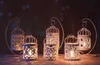 Supporto per portacandele vuoto lanterna in stile marocchino antico Decorazioni romantiche per matrimoni