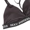 Kadın Sutyen Seti Push Up Brabrief Setleri Seksi Plaj Kadın Ayarlanabilir Omuz Askısı Iç Çamaşırı 3/4 Derin V Lingerie Set T6