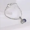 Adatto ai braccialetti Pandora 20pcs ciondoli con stelle di luna ciondolano perline con ciondoli in argento con perline per la creazione di gioielli in collana europea fai-da-te all'ingrosso