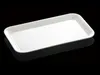 Middagsplattor Tray Trävaror Köksplatta Kvadratisk Bricka Nautisk Plattuniversitet Kantine Melamin Plates A5 Melamine Porslin