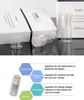 Portable Hydra Needles Micro Needles Applicator Glass Bottle Serum Injection into Skin Reusable Skin Rejuvenation Anti-Aging Microneedles