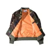 Camouflage Heren Winterjas Casual Panelled High Street Jacket Atletische Dunne Hip Hop Windbreaker Aziatische maat