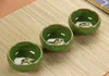 Nieuwe Chinese theekopjes porselein celadon vis theekopje drinkware oolong thee keramische china kung fu thee sets PH1