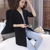 Kadınlar için Sonbahar Uzun Kazak Ceket Hırka Kazak Örme Camisola Kış Triko Ulaşır Siyah Kırmızı 11 Renkler S-XL Tops