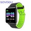 Sovo B80 Sport Smart Watch Fitness Armband Liv Vattentät Pedometer Fitness Tracker Band Watch för Android Ios Wristband