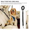 Ajustável assento cão Belt Dog Harness Pet Vehicle Car Seat Leash cinto de segurança Pet Dog coleiras trelas