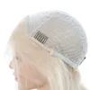 Platinum Full Lace Peruki 60 Kolor Krótki bob ludzkie włosy koronkowe peruki przednie wskaźnik naturalny rozstanie linii włosów dla kobiet Wig9542396