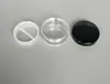 New 100pcs/lot 20g Cosmetic Jars With Powder Sifter And Lid Mesh With Powder Puff Empty Box Jar Containers Makeup powder SN2175