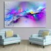 Wall Pictures For Living Room Abstract Oil Painting Clouds Colorful Canvas Art Home Decor No Frame256S