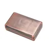 Contenitore per tabacco in metallo da 10060 mm Custodia per sigarette tascabile da 1 PC con portasigarette da 70 mm Porta carte per fumatori2040356