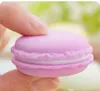 Groothandel geschenken doos schattige snoep kleur macaron mini cosmetische sieraden opbergdoos sieraden doos case verjaardagscadeau display