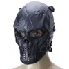 Résistant PC lentille crâne Paintball jeux CS champ masque de Protection du visage chasse tactique cyclisme masque complet chaud