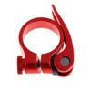 Aluminiumlegering Quick 31,8mm MTB Bike Cykling Saddle Seat Post Clamp Quick Release QR Style Nya cykeldelar