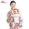 BethBear Marsupio 4 in 1 Hipseat Mochila Infantil Canguru Zaini per neonati Marsupi a tracolla Ergonomico Mochila Neonato 0-36 mesi