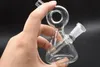 Hochwertige Mini-Halskettenölbong Glastabak Dab Rig Bongs Wasserpfeifen Mini-Rauchpfeife kleiner Filter berauschende Becherbong