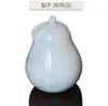 White ceramic Pear fruit Home Decor crafts room decoration kawaii ornament porcelain figurines Christmas decoration articles