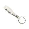 1PC Kurdistan Flag Logo Silicone Wristband Keychain Fashion Decoration Perfect To Use In Any Benefits Gift