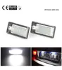 2PCS Audi targa luci 12V NO Errore Canbus luci targhe luci Per Audi A3 S3 A4 S4 B6 B7 A6 S6 A8 Q7