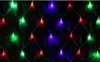 1,5 m * 1.5m 96LED Feiertag Weihnachtsbeleuchtung LED Netto Light Flashing Lights String Lights Alle über den Himmel Sternkopf Angeln NSet AC 110V-250V