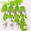 Baby Voeten Voet Lobster Claw Clasp Charm Beads 100 stks / partij 25x8.4mm Tibetaanse zilveren sieraden DIY C451