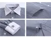 NYA MENS Luxury Slim Fit Stylish Formal Long Sleeves Strips Cotton French Cuff Dress Shirts 6340319J