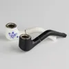 60mm Super Mini Plastic Reting Small Smoking Pipe Creative Filter Cigarett Handrör Holder Portable Material Plastmetall 4812234