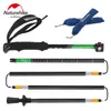 NatureHike Outdoor Ultra-light EVA Handle 5-Section Adjustable Canes Walking Sticks Alpenstock 1pc