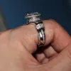 Modeschmuck 2016 Marke Solitaire Mann ring Edelstein 5A Zirkon stein 925 Sterling silber, Verlobung, Hochzeit Band Ring für männer