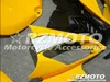moule d'injection repsol Pour Yamaha YZF-R6 YZF600 R6 08 15 R6 2008-2015 ABS Carrosserie en plastique Carénage Kit noir d4 jaune