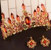 Bijoux de mariée, accessoires pour robe de mariée, couronne de glaçons en cristal, en alliage de cheveux, ornements de cheveux de reine